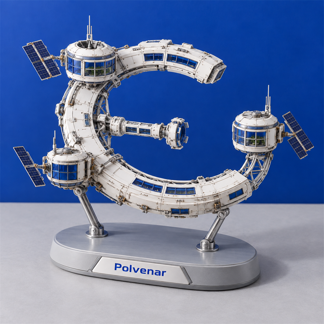 Polvenar Crescent Orbital Dock completed exterior view