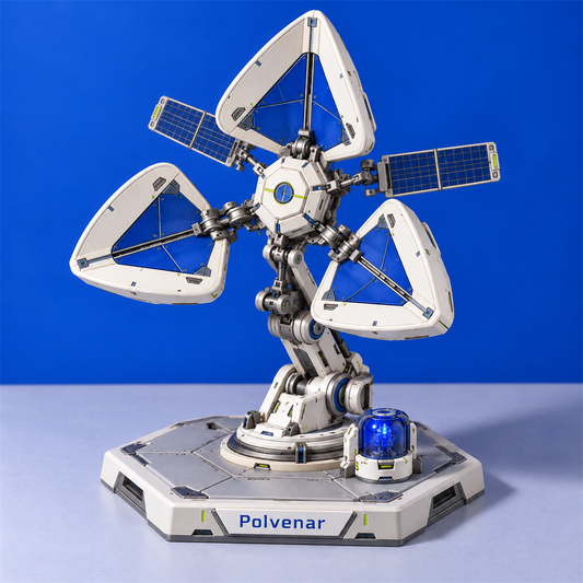Polvenar Helix Solar Array completed exterior view