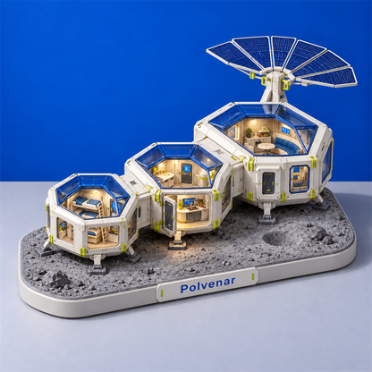 Polvenar Modular Research Pods completed exterior view