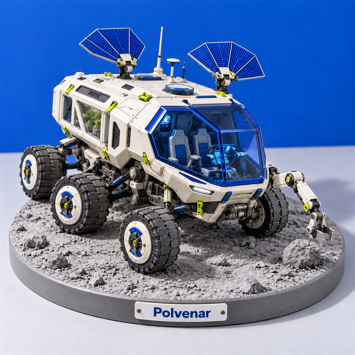 Polvenar Survey Rover completed exterior view