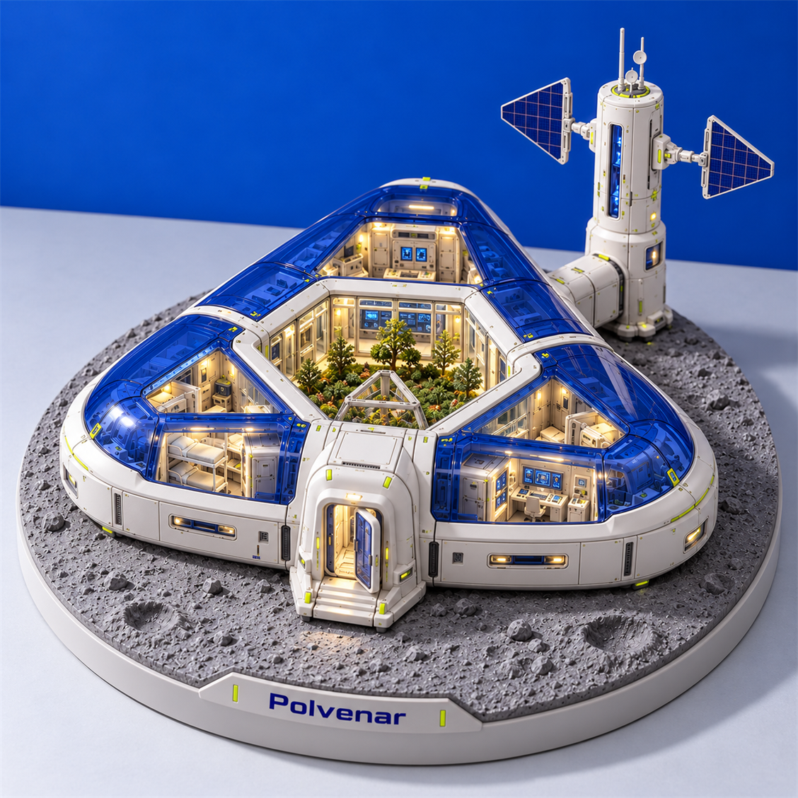 Polvenar Triad Moon Habitat matching alternate or interior view
